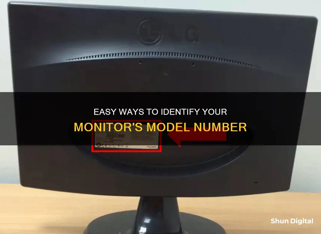 how do i find out my monitor number