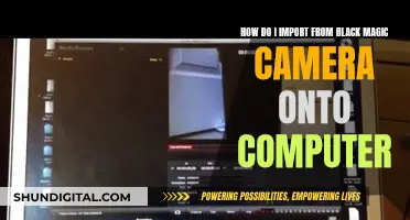 Transferring Black Magic Camera Footage to Your Computer