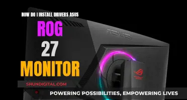 Installing ASUS ROG 27 Monitor Drivers: A Step-by-Step Guide