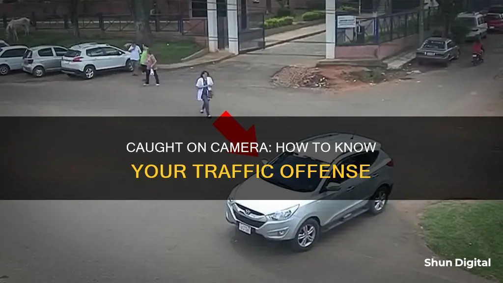 how do I know if a traffic camera caught me