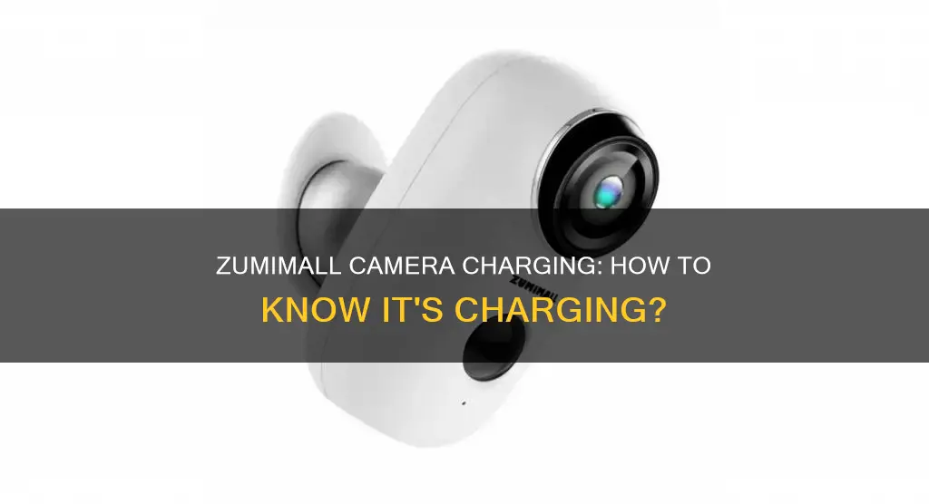 how do I know if my zumimall camera is charging