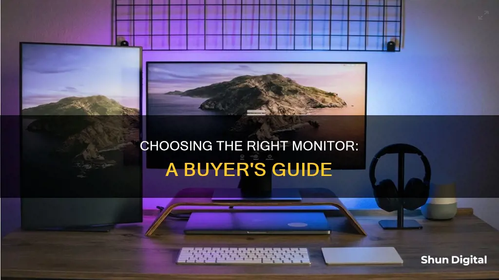 how do i know what monitor to buy