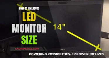 Measuring LED Monitors: Screen Sizing Simplified