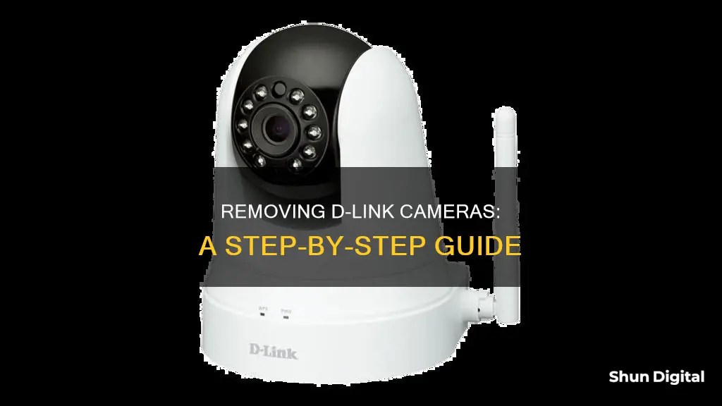 how do I remove a dlink camera