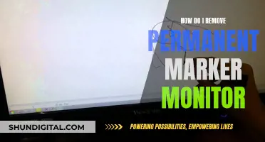 Removing Permanent Marker Stains from Your Monitor: A Step-by-Step Guide