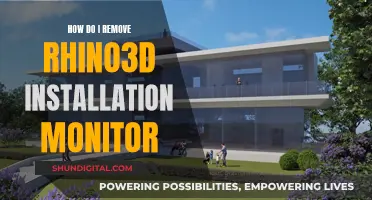 Uninstalling Rhino3D Installation Monitor: A Step-by-Step Guide