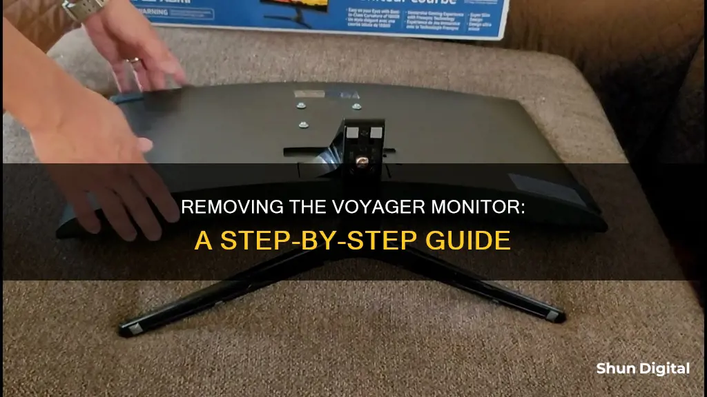 how do i remove voyager monitor