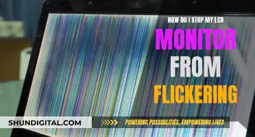 Fixing LCD Monitor Flickering Issues: Troubleshooting Guide