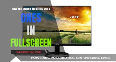 Switching Screens: Full-Screen Monitor Management