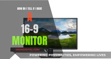 Identifying Your Monitor: 16:9 Aspect Ratio Detection