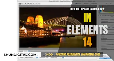 Updating Camera Raw: Elements 14 Edition