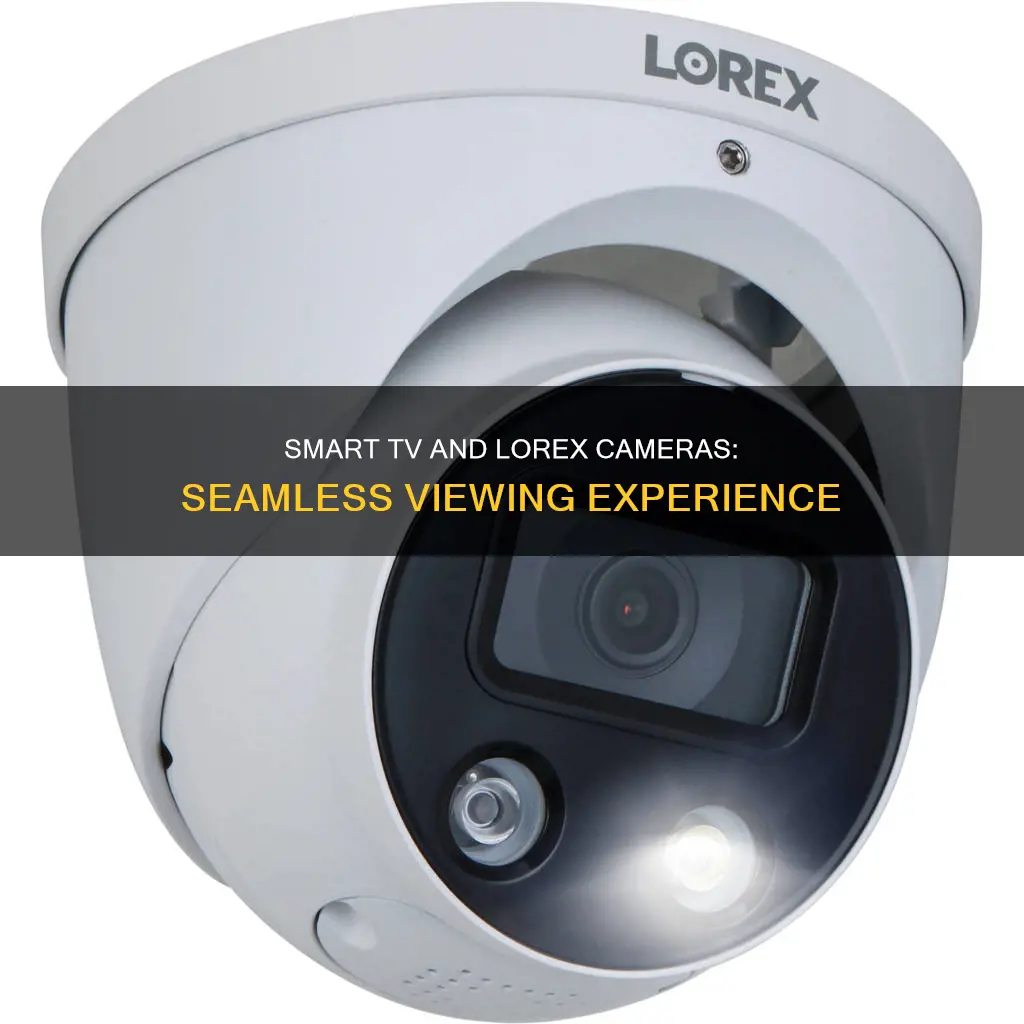 how do I watch lorex cameras on my smart tv