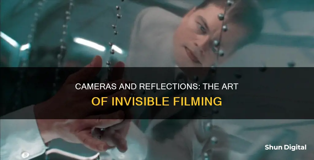 how do movie remove camera man from reflections