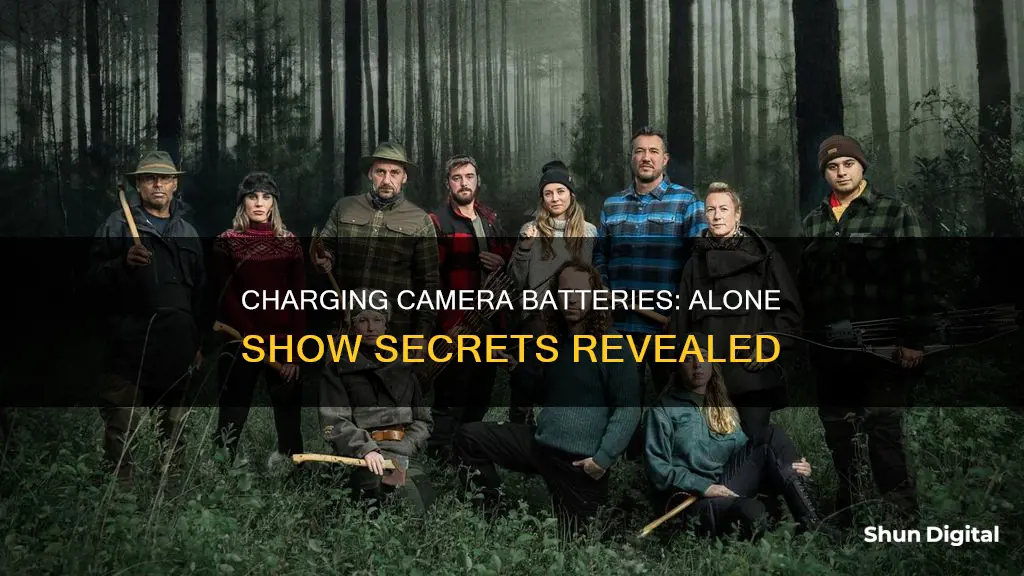 how do they charge camera batteries on alone