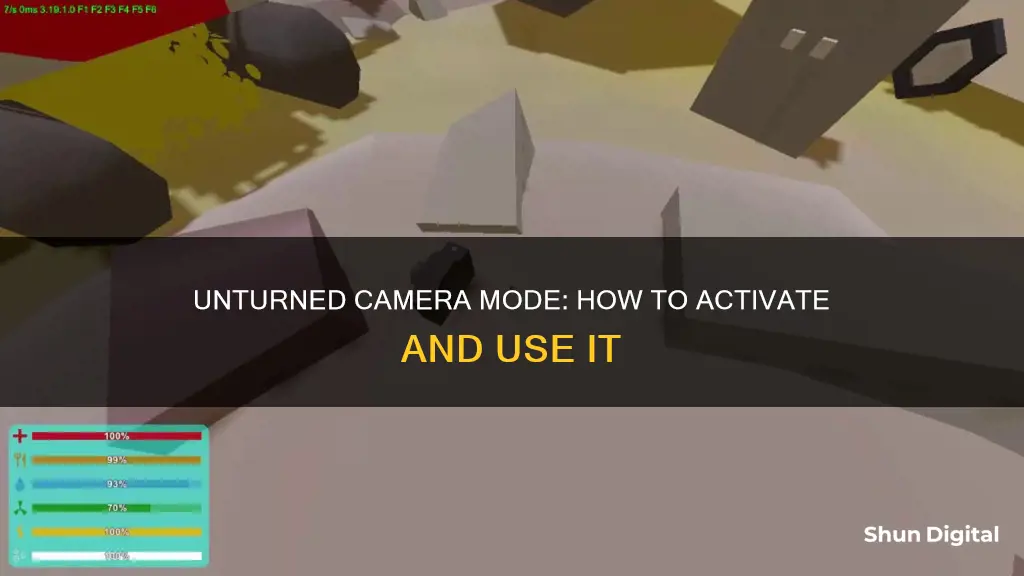 how do you activate camera mode in unturned