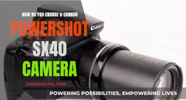 Charging Your Canon Powershot SX40: A Quick Guide