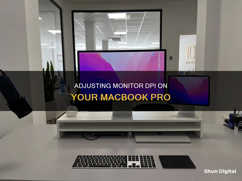 how do you find monitor dpi macbook pro