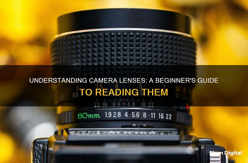 how do you read camera lenses