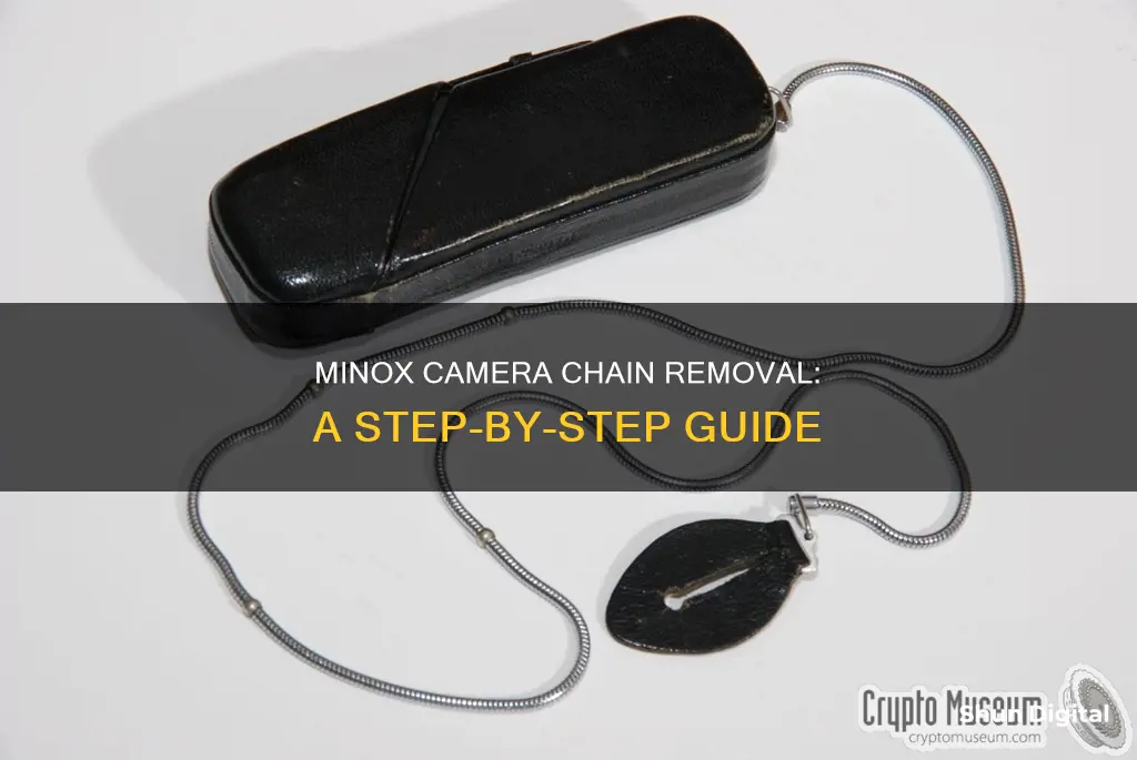 how do you remove the chain from a minox camera