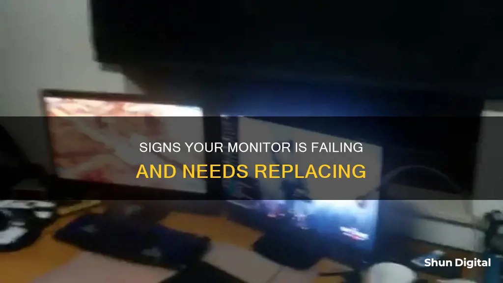 how do you tell if monitor is going bad