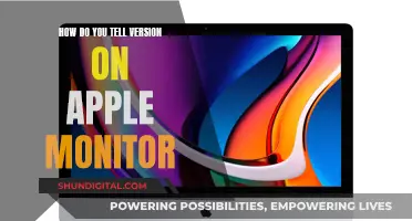 Finding Apple Monitor Versions: A Step-by-Step Guide