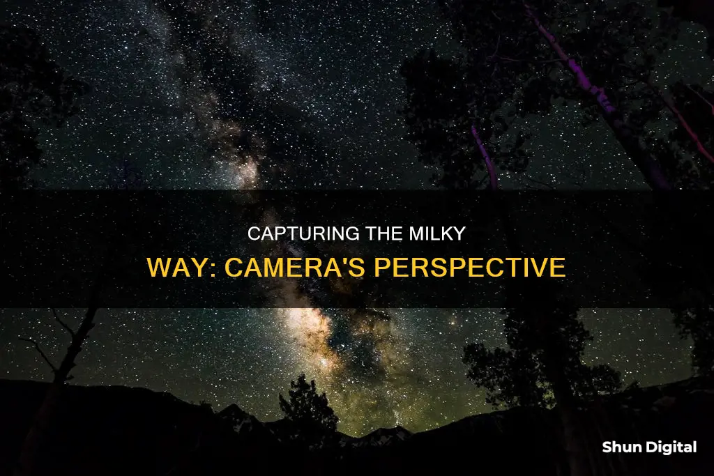 how does a camera see the milky way