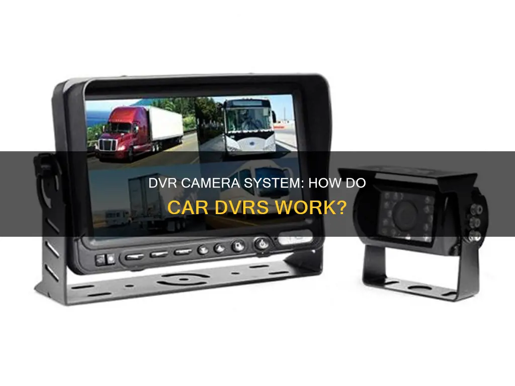 how does a dvr camera system for car word