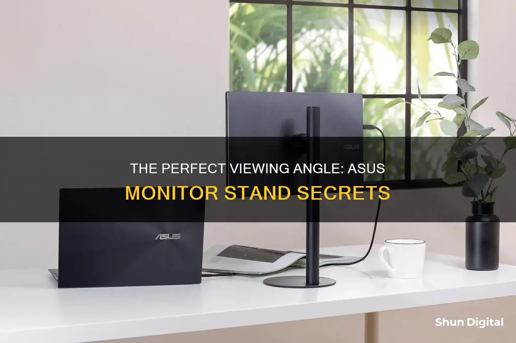 how does asus monitor stand