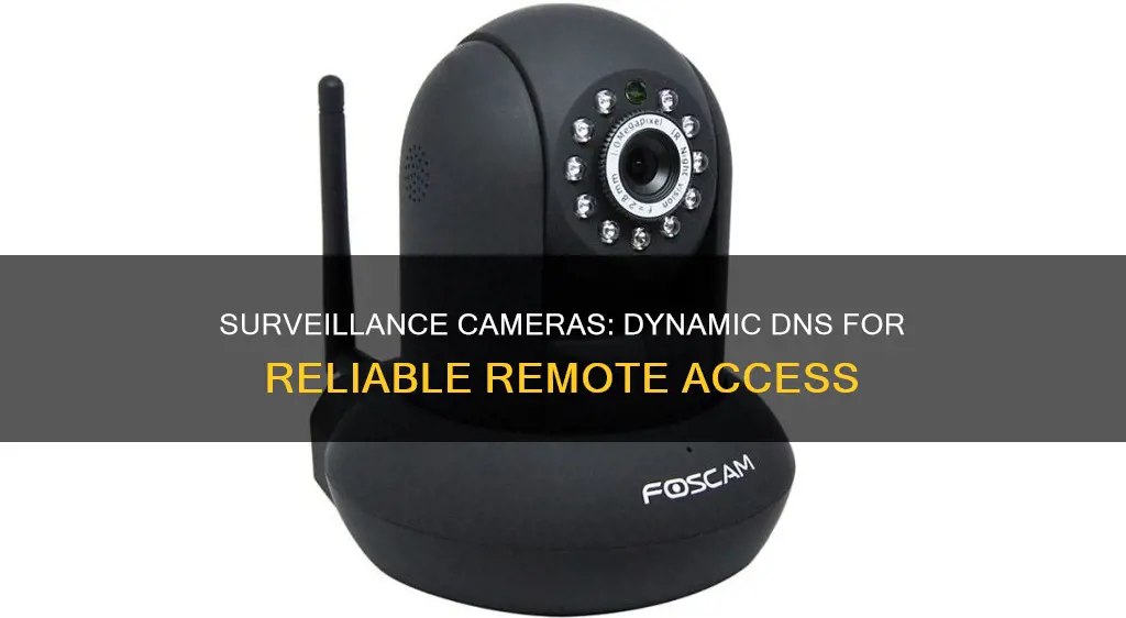 how does having dynamic dns help surveillance cameras