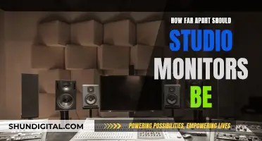 Positioning Studio Monitors: Optimal Distance for Best Audio