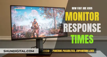 Asus Monitors: Rapid Response Times Explored