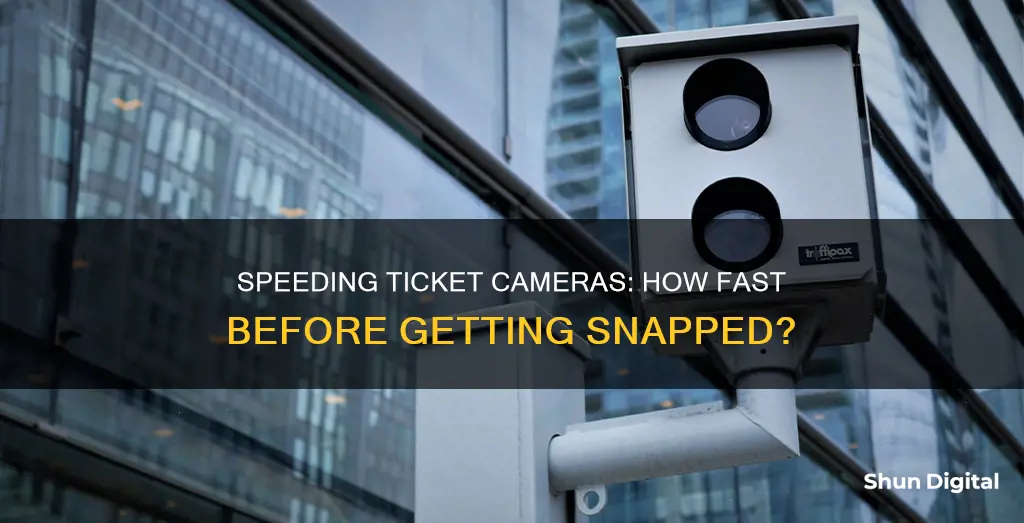 how fast for speeding ticket camera