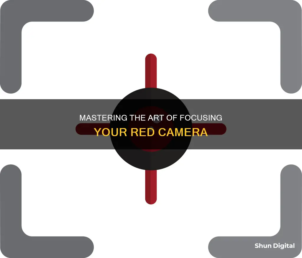 how focus red camera