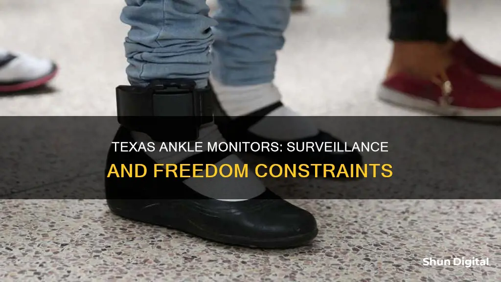 how has to wear ankle monitor in texas