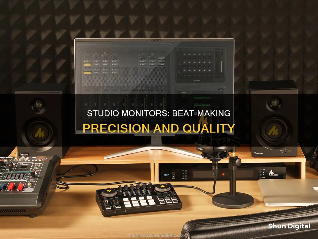 how important are accurate studio monitors for beat making