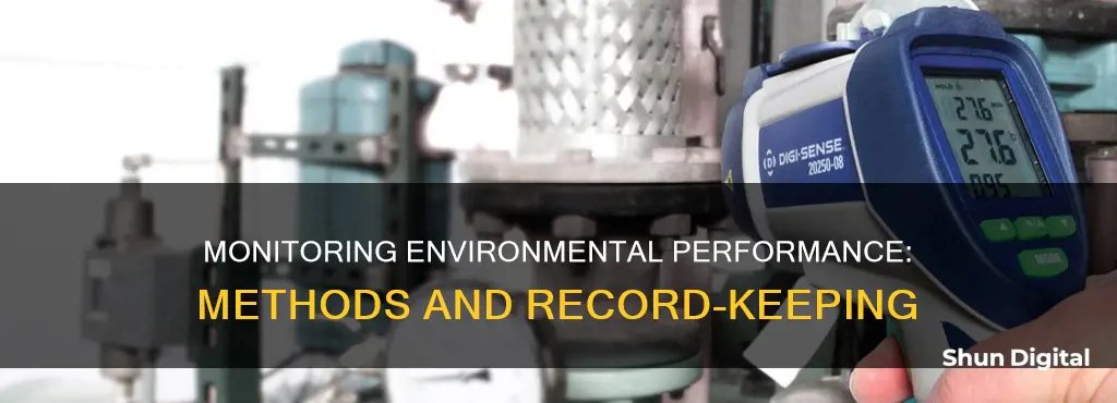 how is environmental performance monitored and recorded