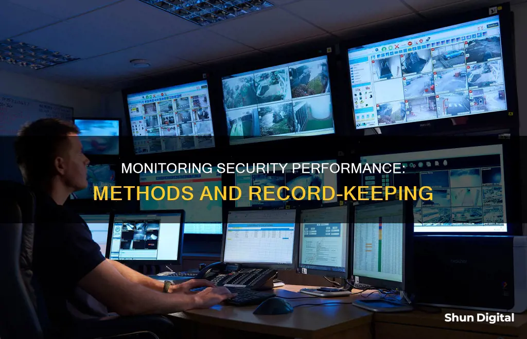 how is security performance monitored and recorded