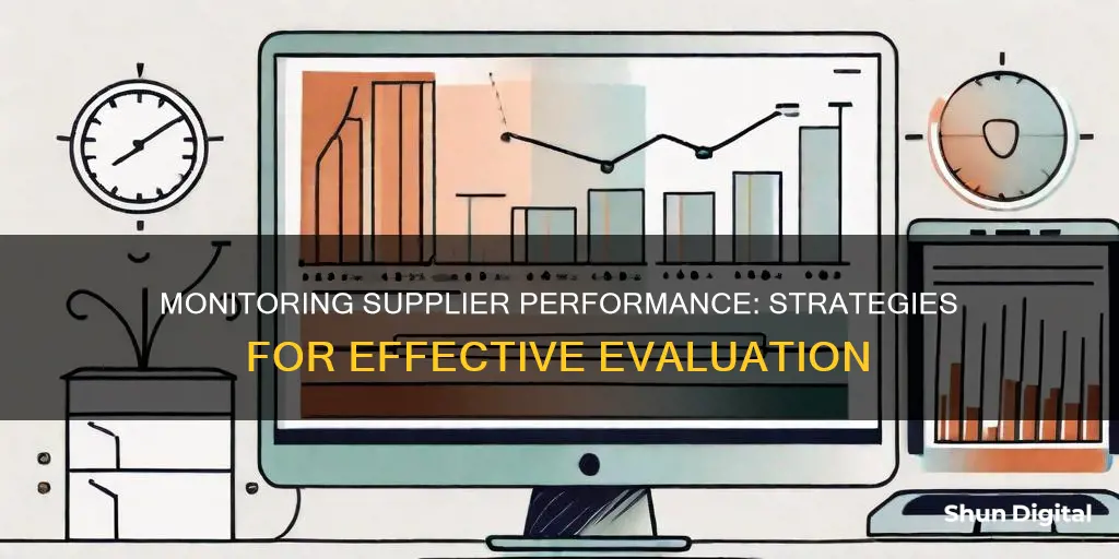 how is supplier performance monitored