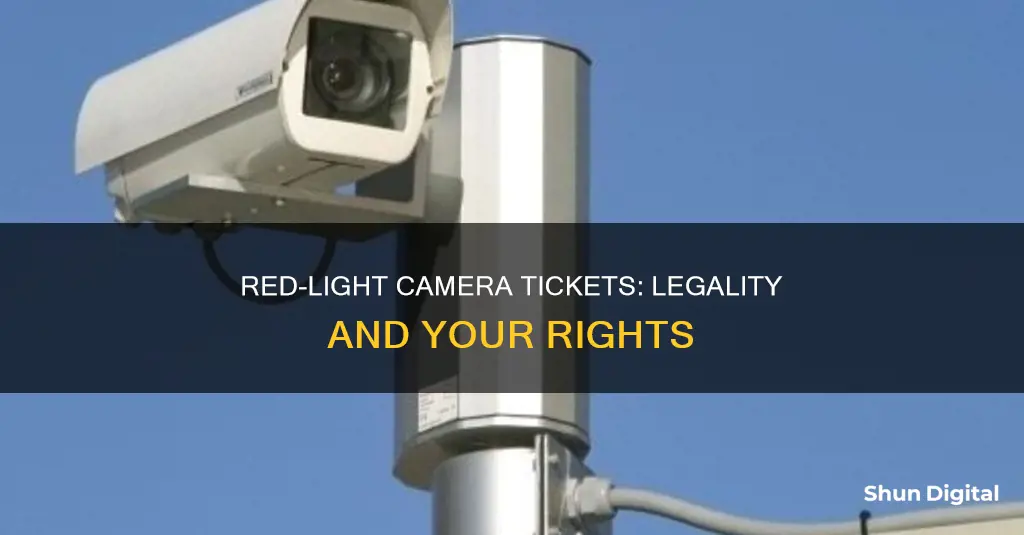 how lawful is redlight camera tickets