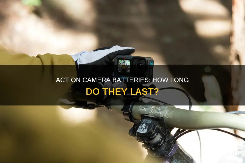 how long batteries action camera