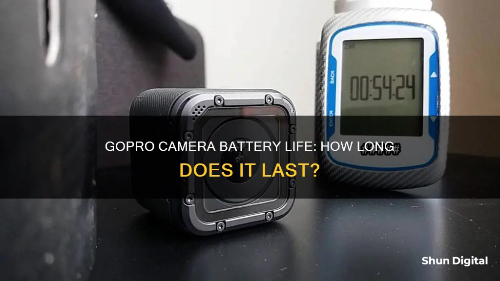 how long battery last for gopro camera