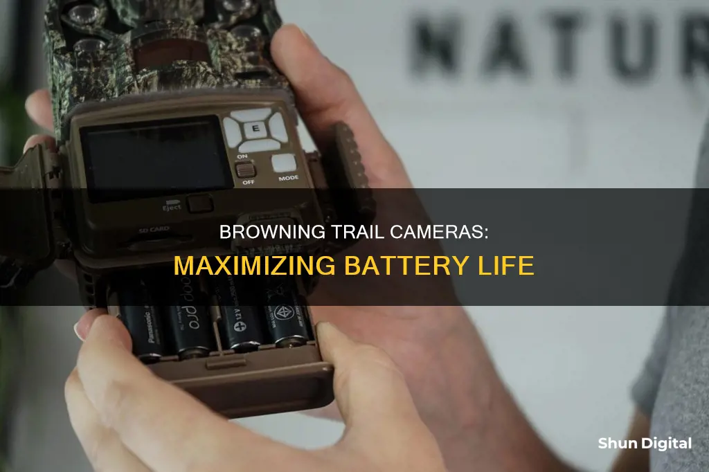 how long do batteries last in browning trail cameras