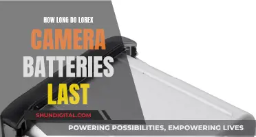 Lorex Security Cameras: Understanding Battery Life