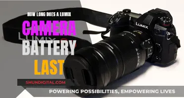 Lumix Cameras: How Long Before a Recharge?