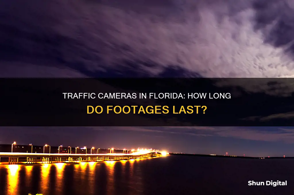 how long florida traffic cameras keep footage