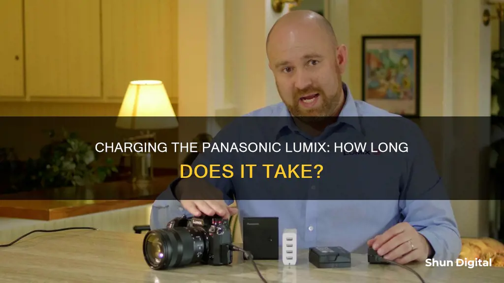 how long for panasonic lumix camera to charge