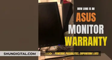 Asus Monitor Warranty: How Long Does It Last?