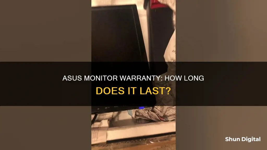 how long is an asus monitor warranty