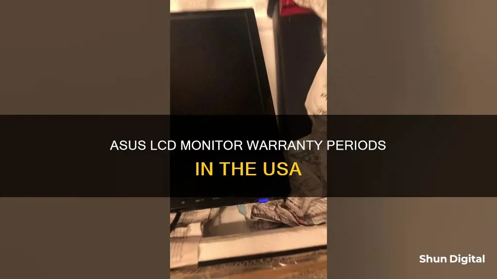 how long is asus usa lcd monitor warranty