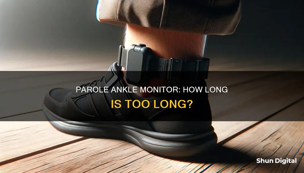 how long parole ankle monitor